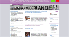 Desktop Screenshot of cassatieblog.nl
