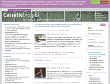 Tablet Screenshot of cassatieblog.nl